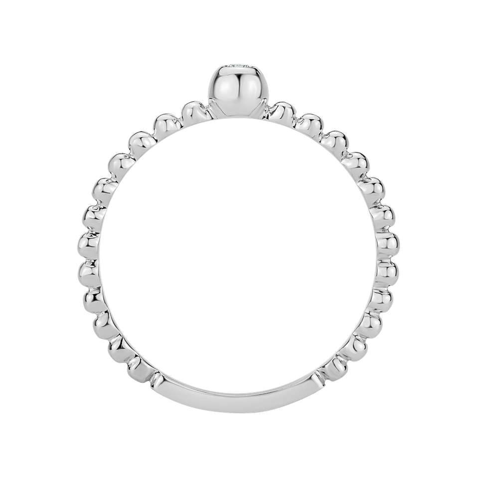 Prsteň s diamantom Bubble Kiss