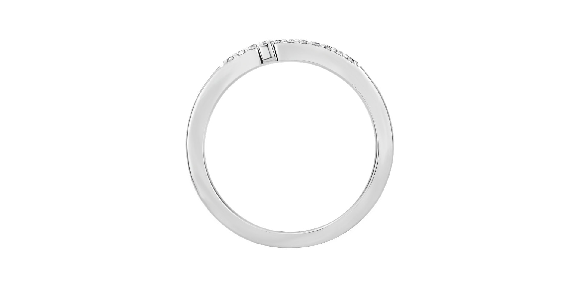 Prsteň s diamantmi Cross