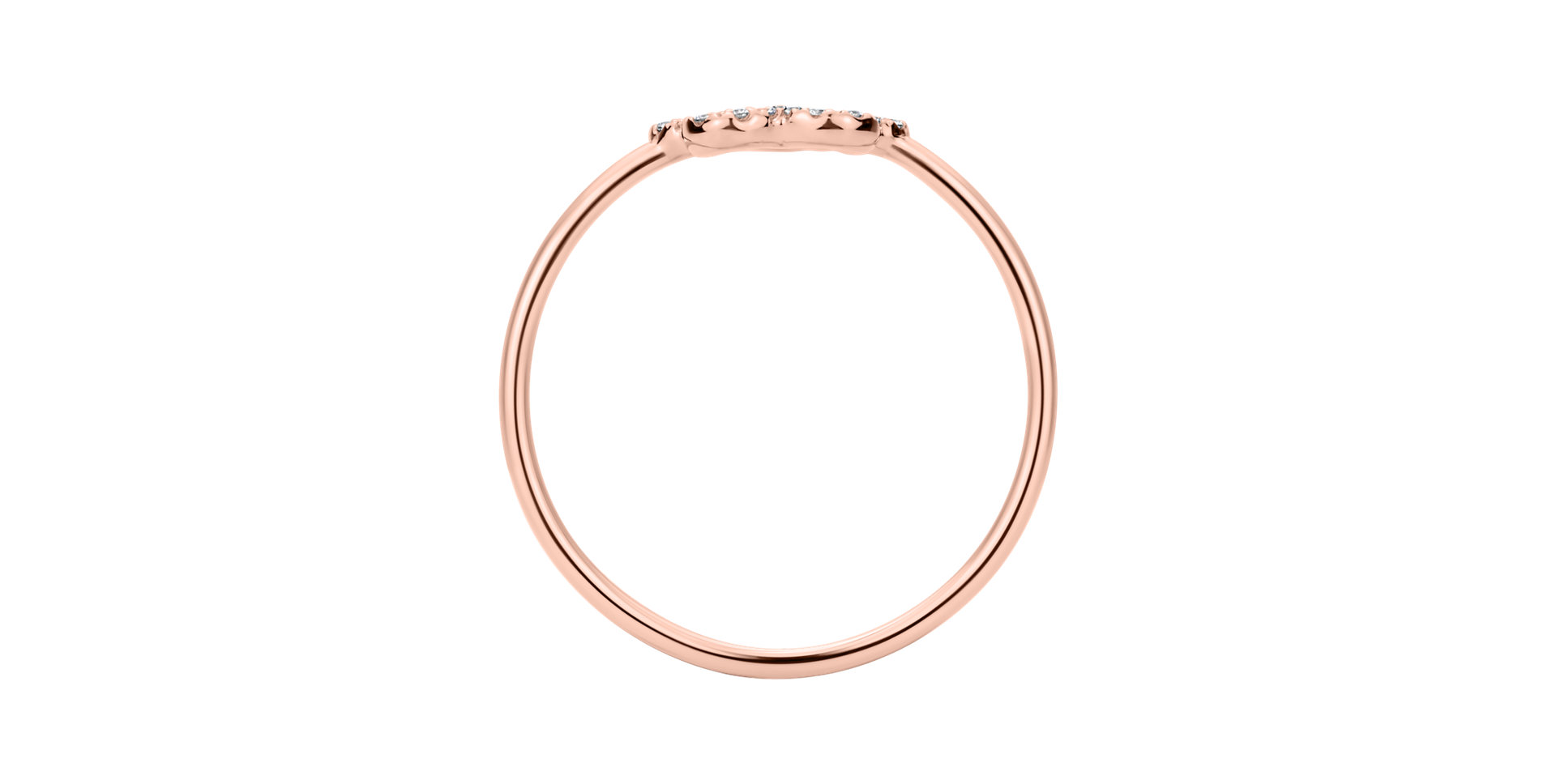 Prsteň s diamantmi Glamour Flower