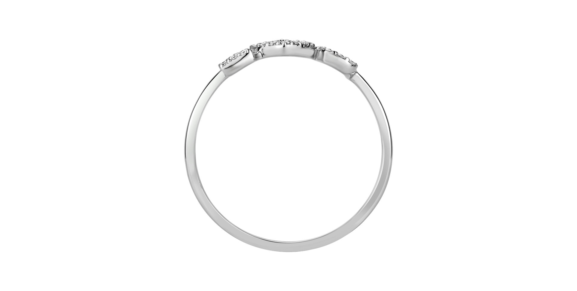 Prsteň s diamantmi I love you