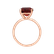 Prsteň s rhodolitom Bonbon4