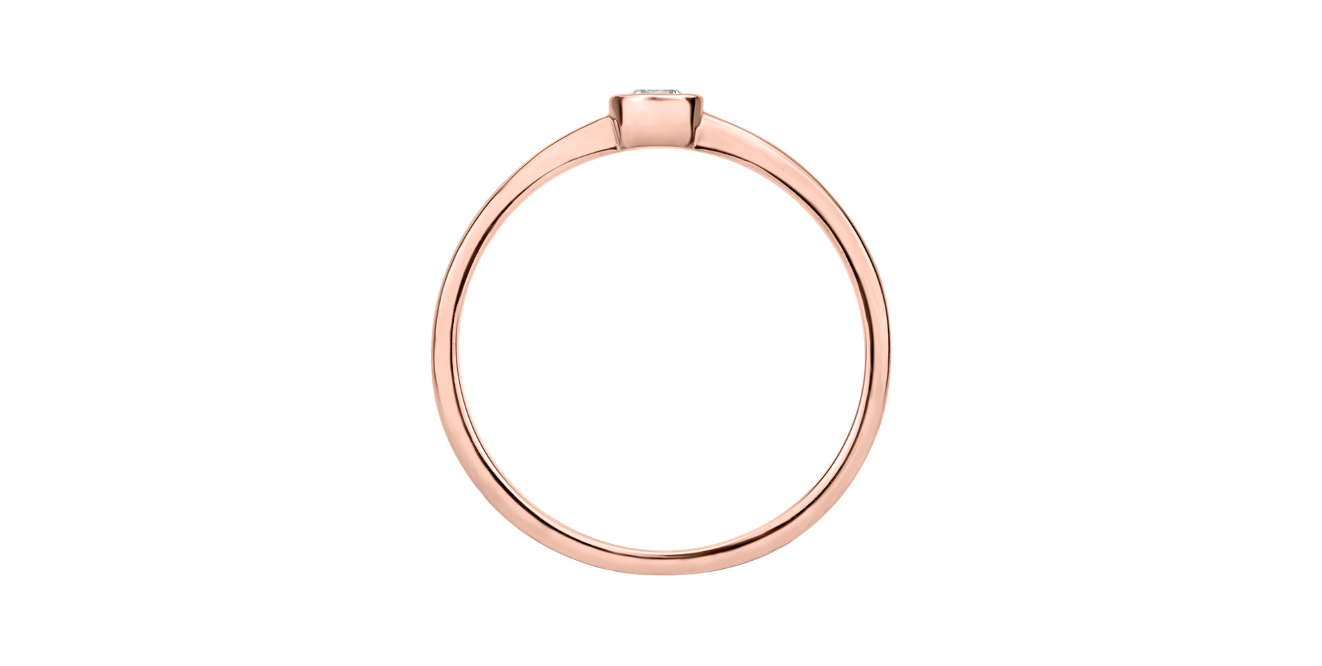 Prsteň s diamantom Seductive Glow