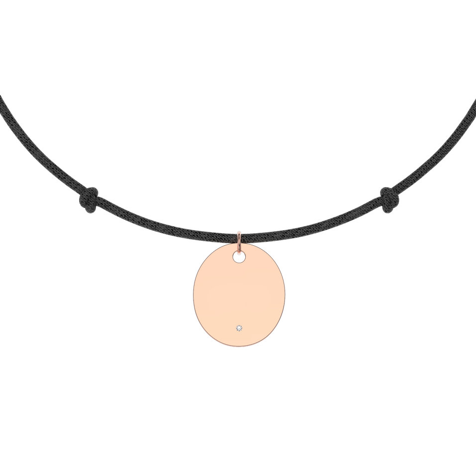 Diamantový náramok so šnúrkou Secret Love