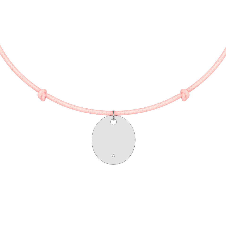 Diamantový náramok so šnúrkou Secret Love