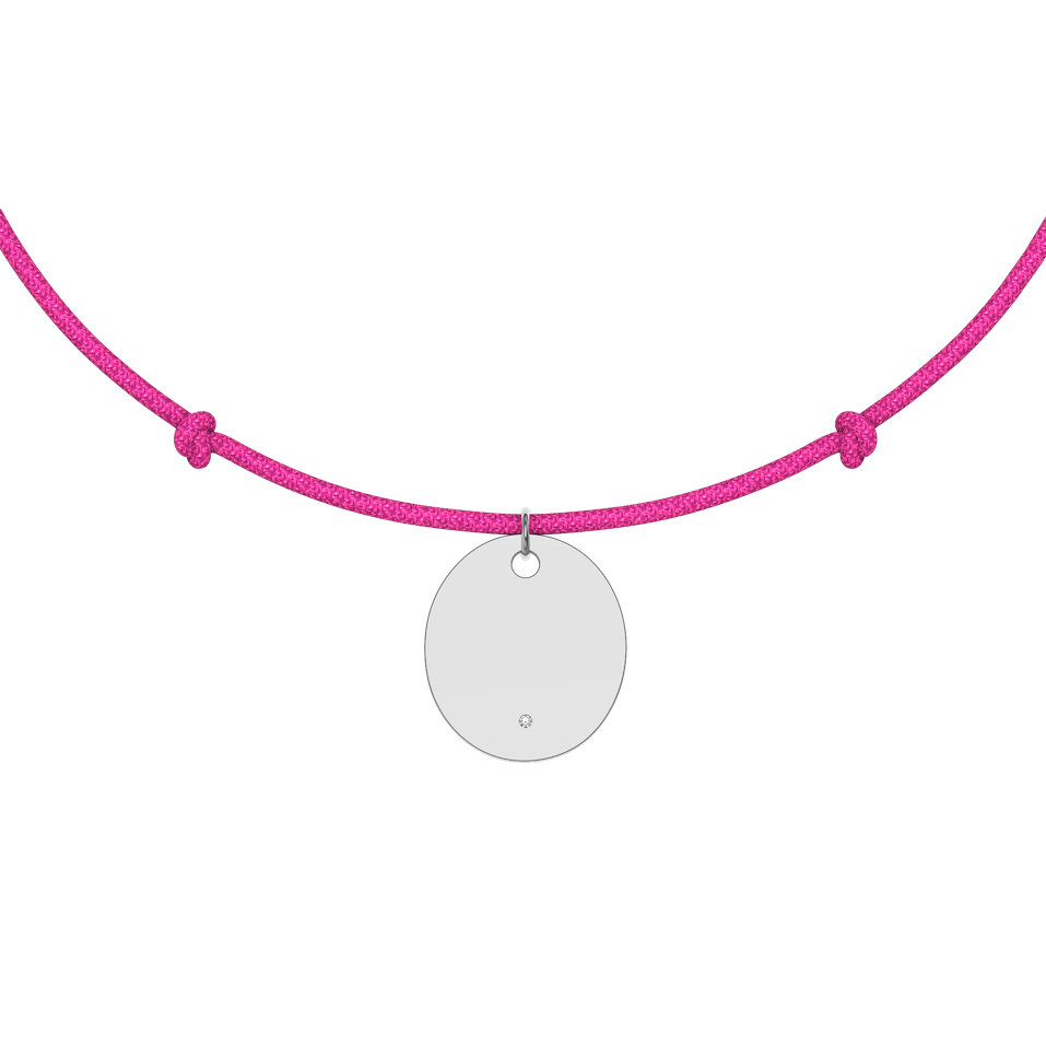 Diamantový náramok so šnúrkou Secret Love