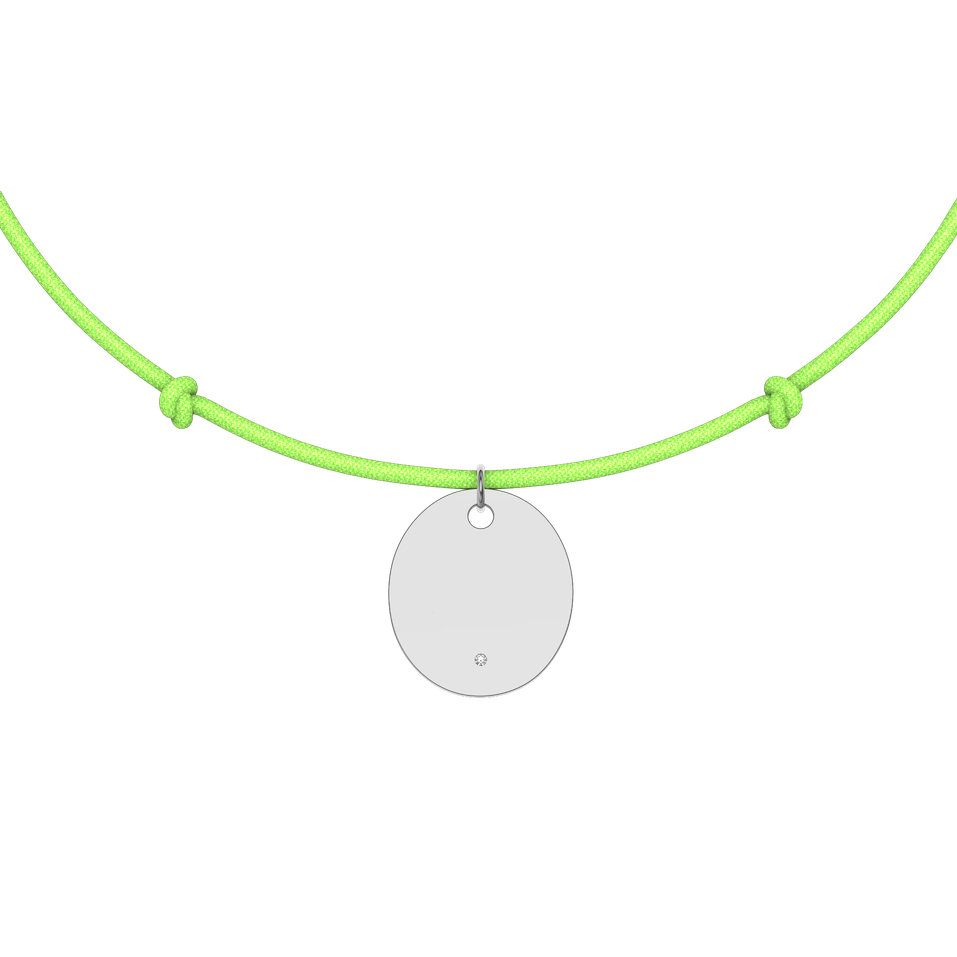 Diamantový náramok so šnúrkou Secret Love