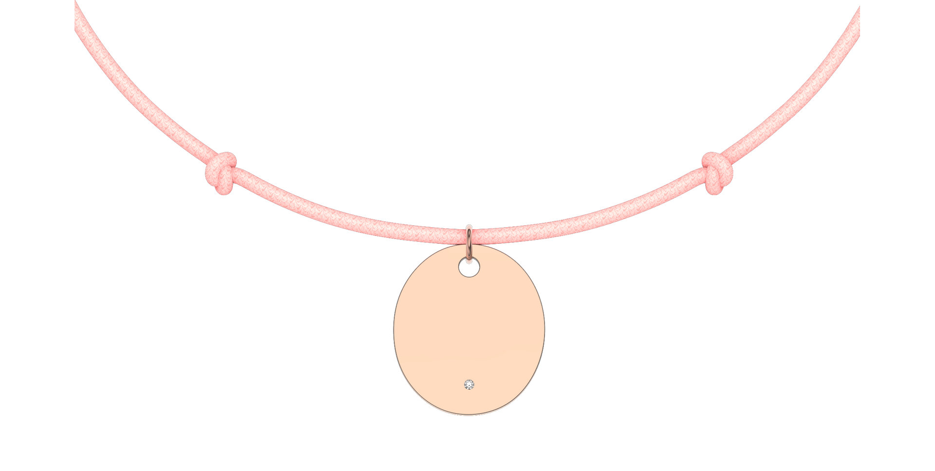 Diamantový náramok so šnúrkou Secret Love