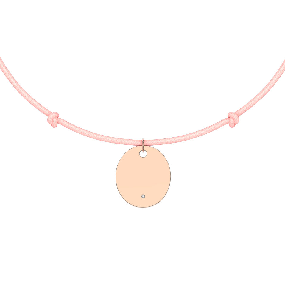 Diamantový náramok so šnúrkou Secret Love