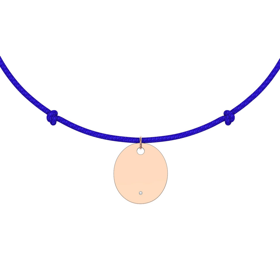 Diamantový náramok so šnúrkou Secret Love