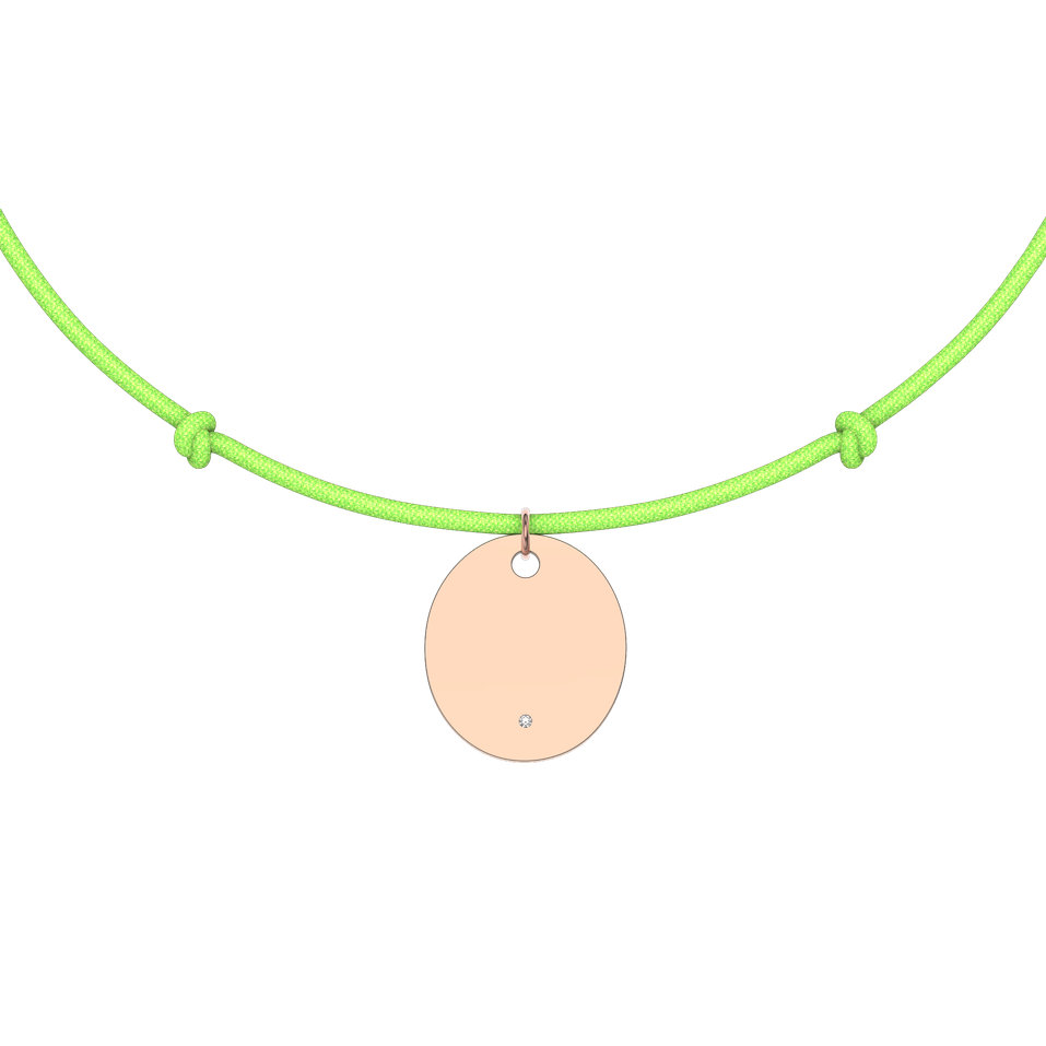 Diamantový náramok so šnúrkou Secret Love