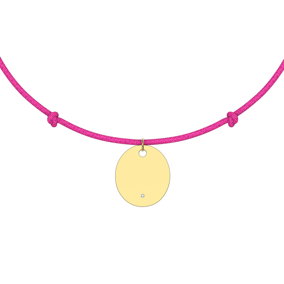 Diamantový náramok so šnúrkou Secret Love