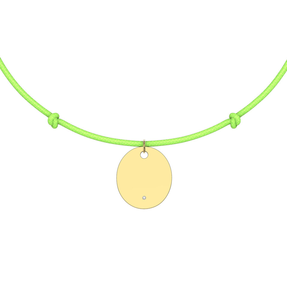 Diamantový náramok so šnúrkou Secret Love