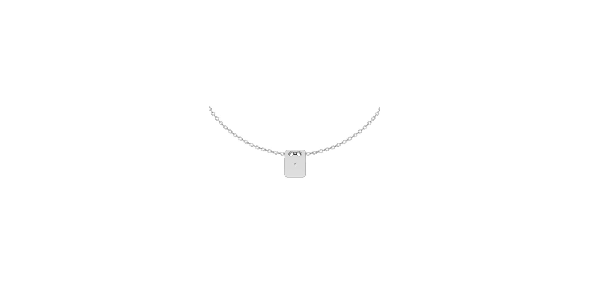 Náramok s diamantom Military Mini