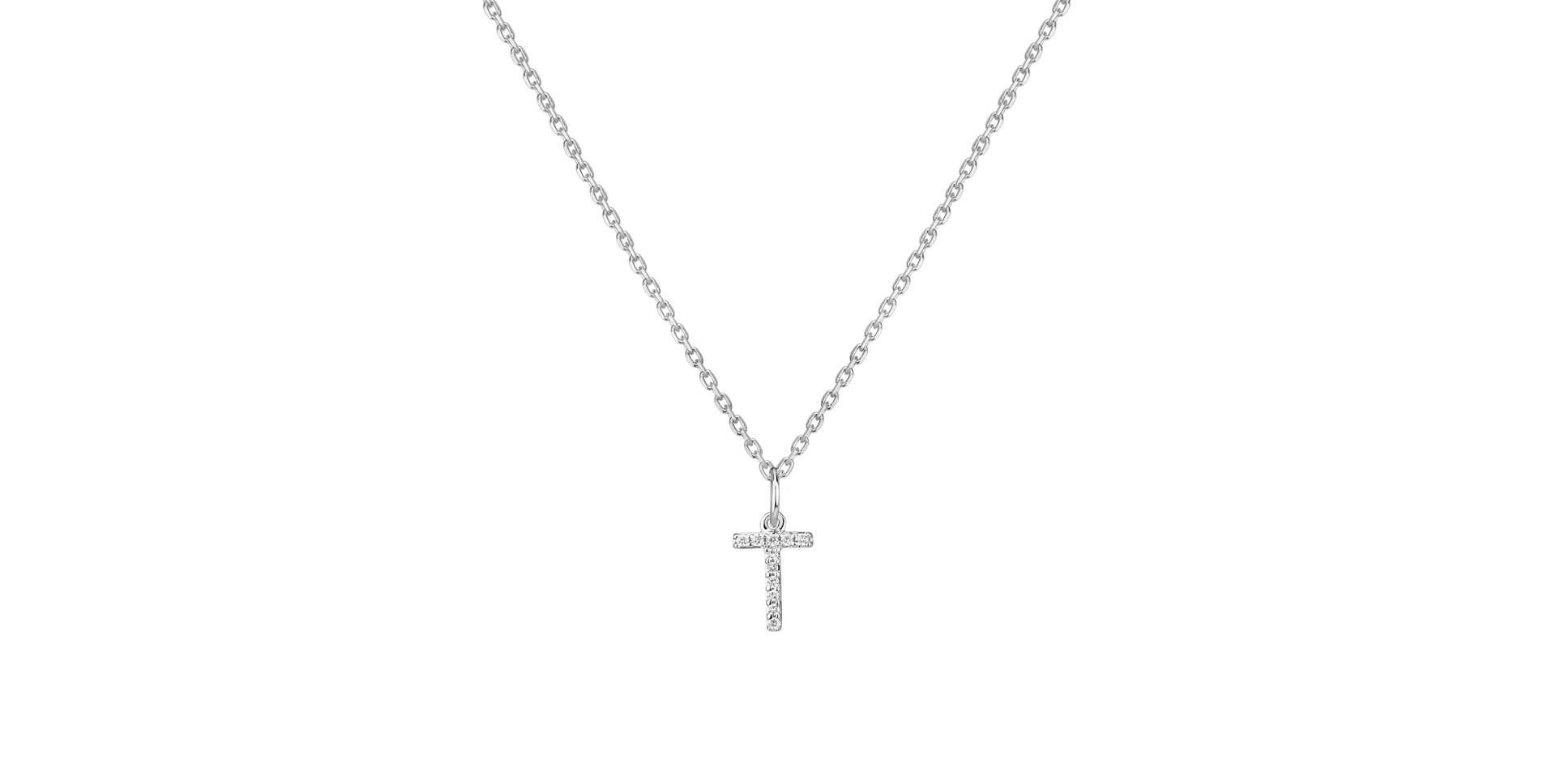 Prívesok s diamantmi Line Glitter  T