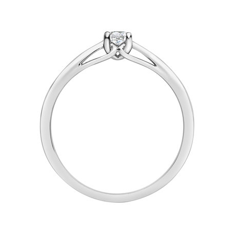 Prsteň s diamantom Glossy Promise