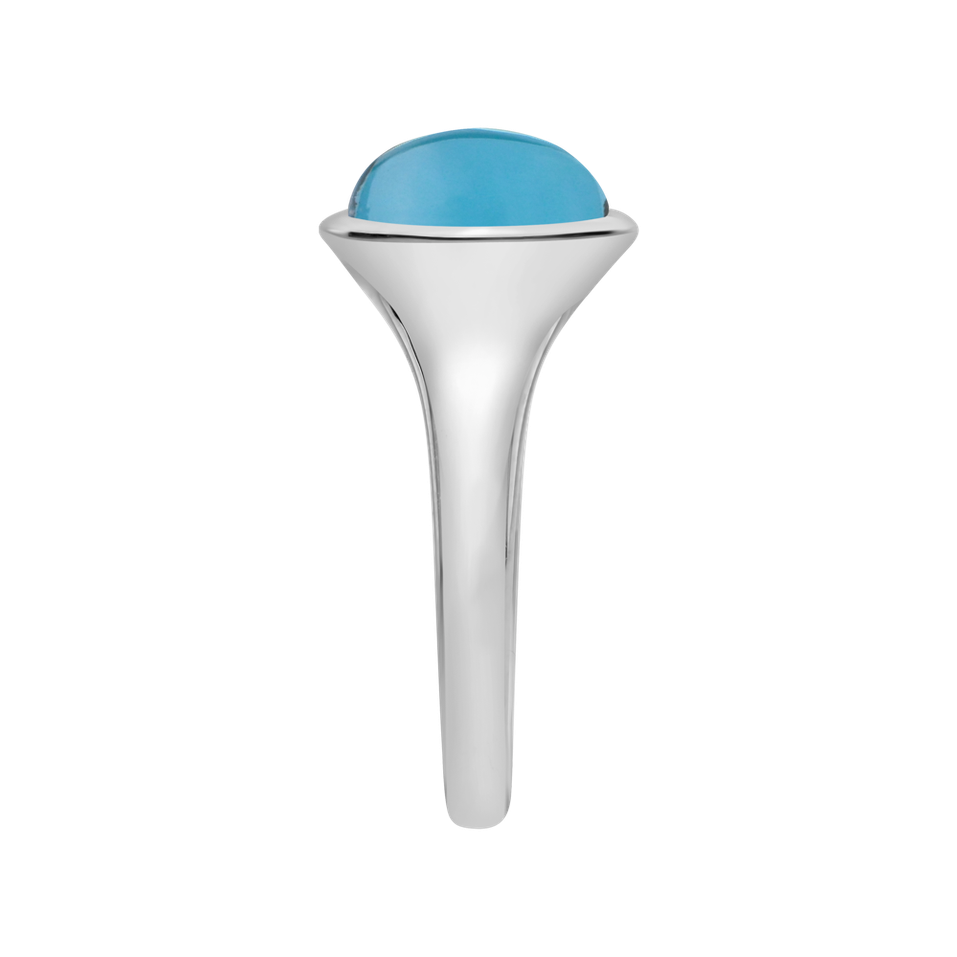 Prsteň s topásom swiss Bonbon