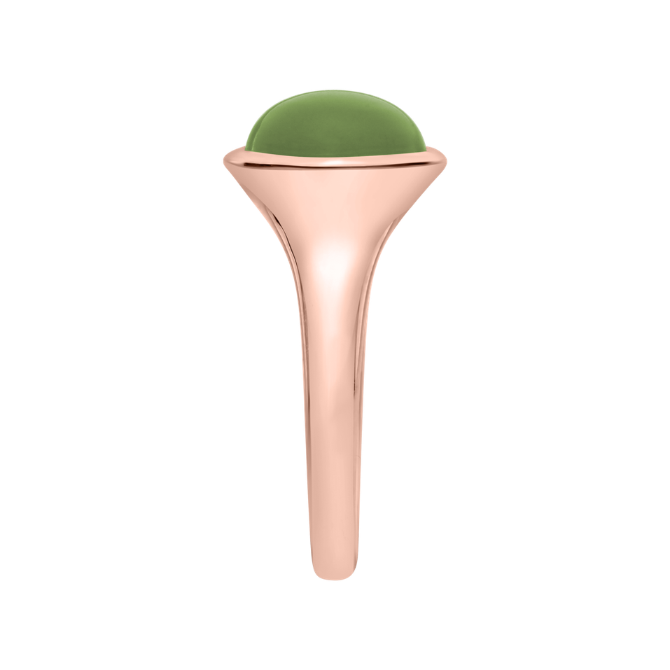 Prsteň s prehnitom Bonbon