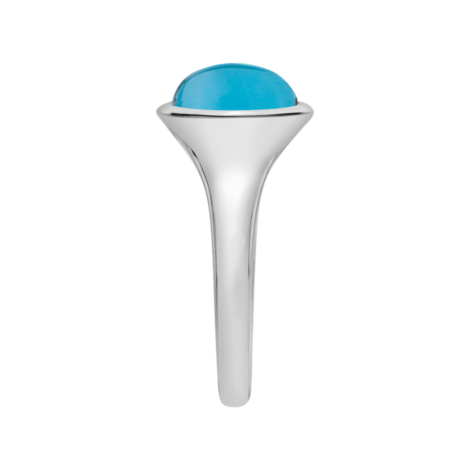 Prsteň s topásom swiss Bonbon