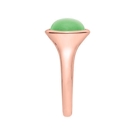 Prsteň s chryzoprasom Bonbon