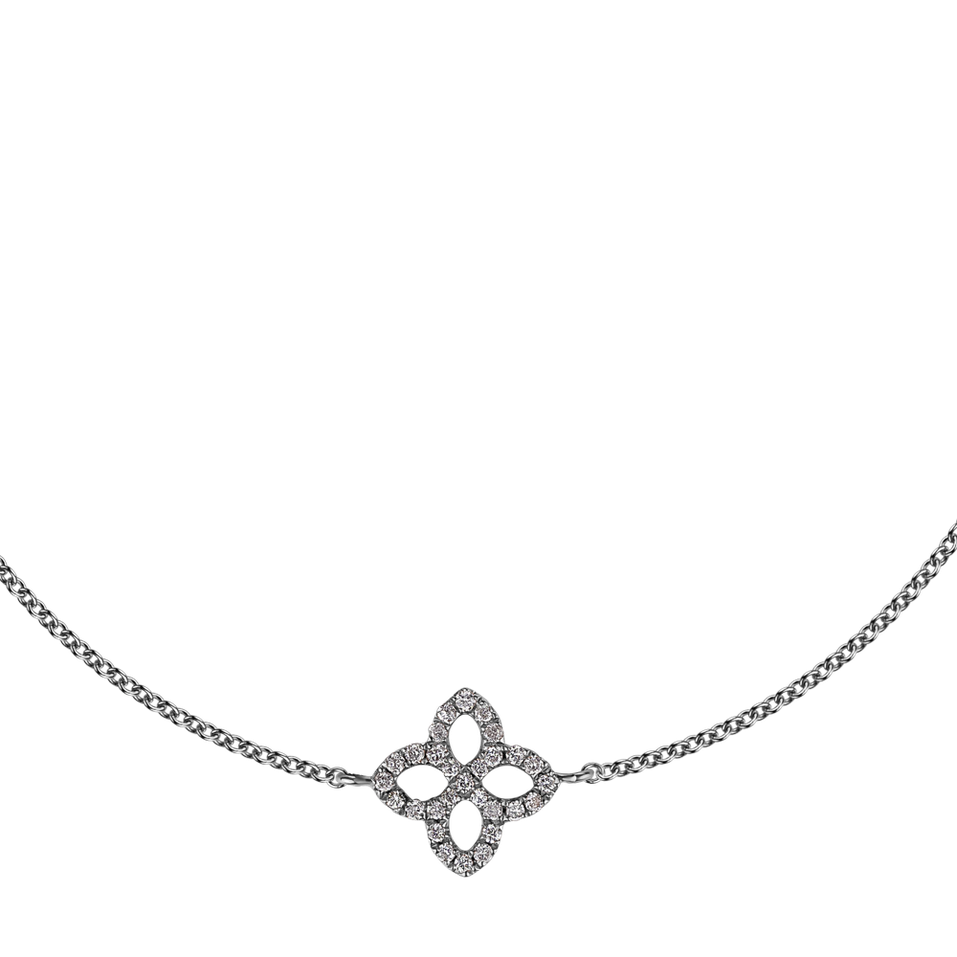 Náramok s diamantmi Glamorous Petals