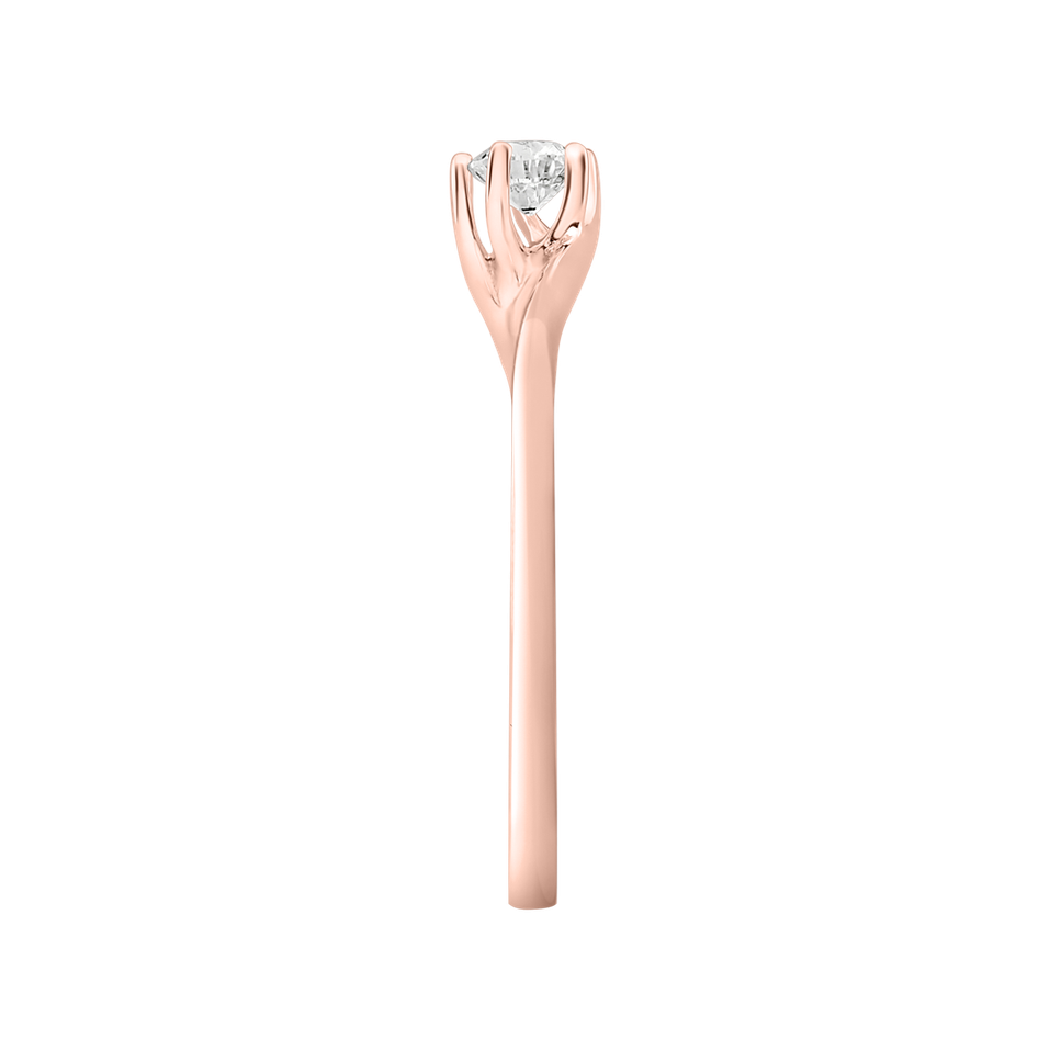 Prsteň s diamantom Vivid Love