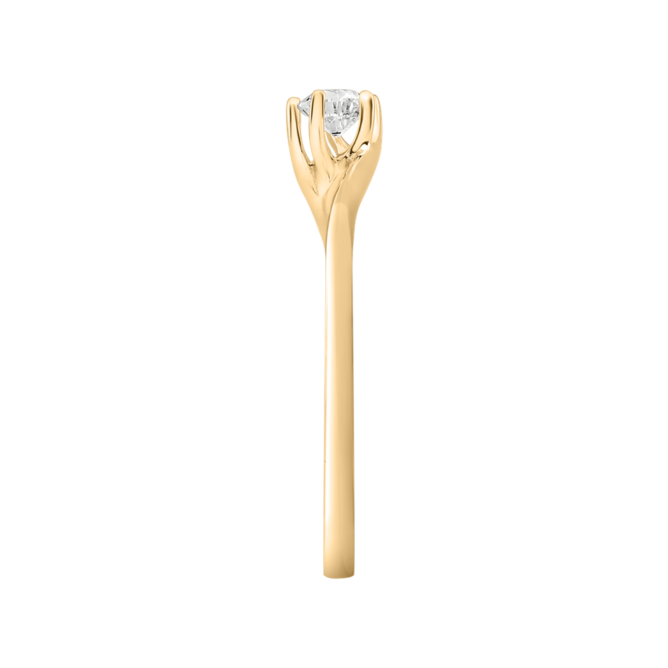 Prsteň s diamantom Vivid Love