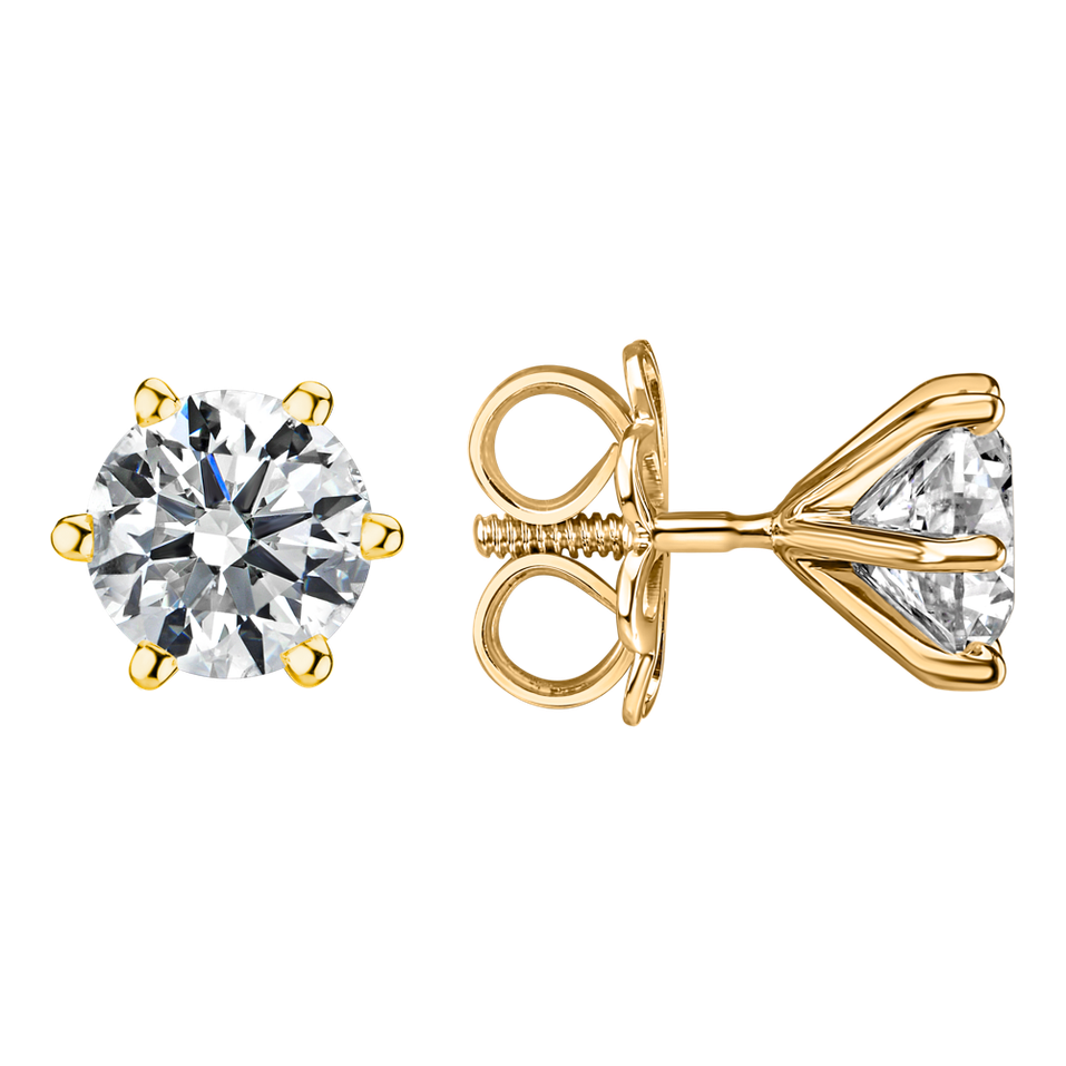 Náušnice s diamantom Essential Sparks