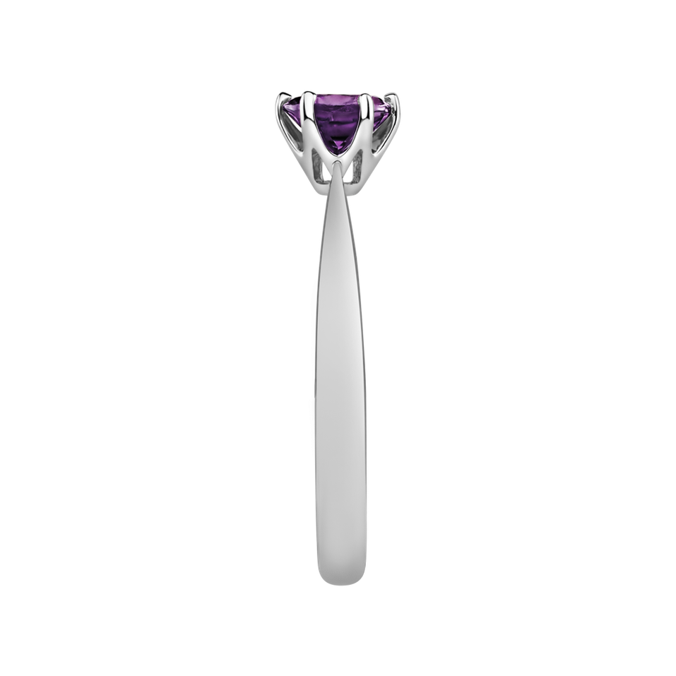 Prsteň s ametystom brazil Bonbon