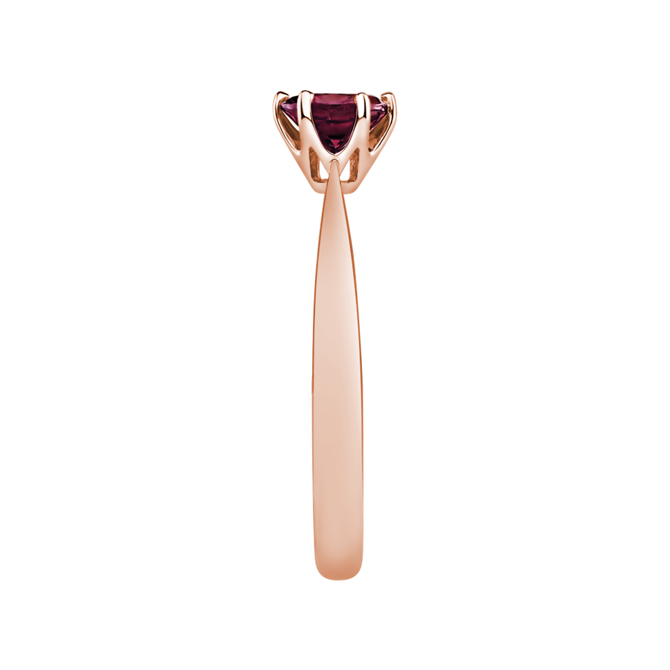 Prsteň s rhodolitom Bonbon