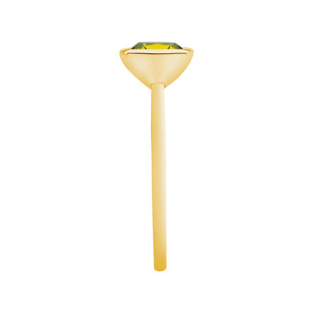 Prsteň s peridotom Space Bonbon