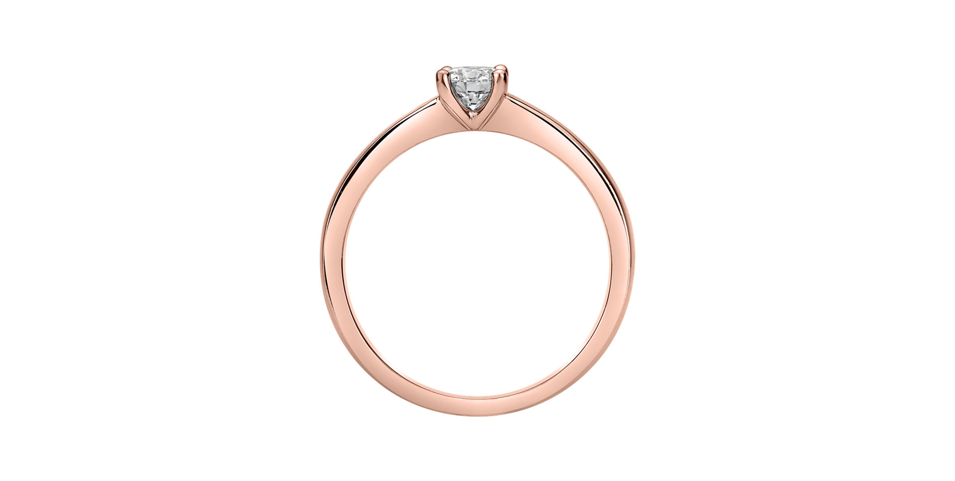 Prsteň s diamantom Spark of Love