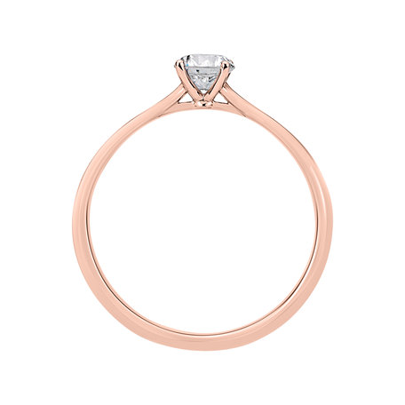 Prsteň s diamantom Forever Love