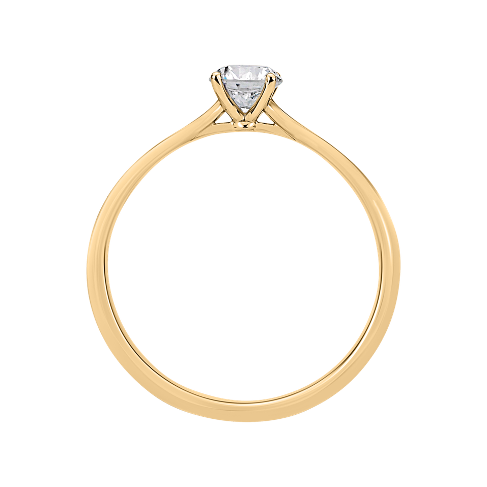 Prsteň s diamantom Forever Love