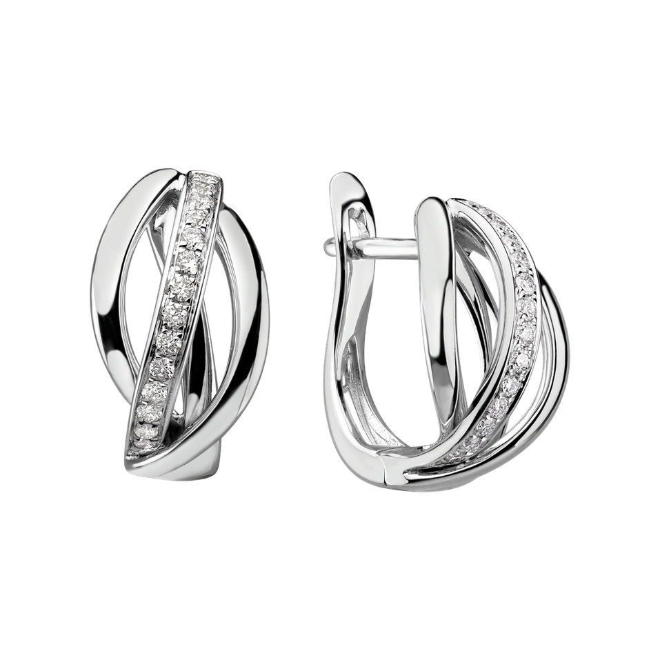 Náušnice s diamantmi Amazing Passion