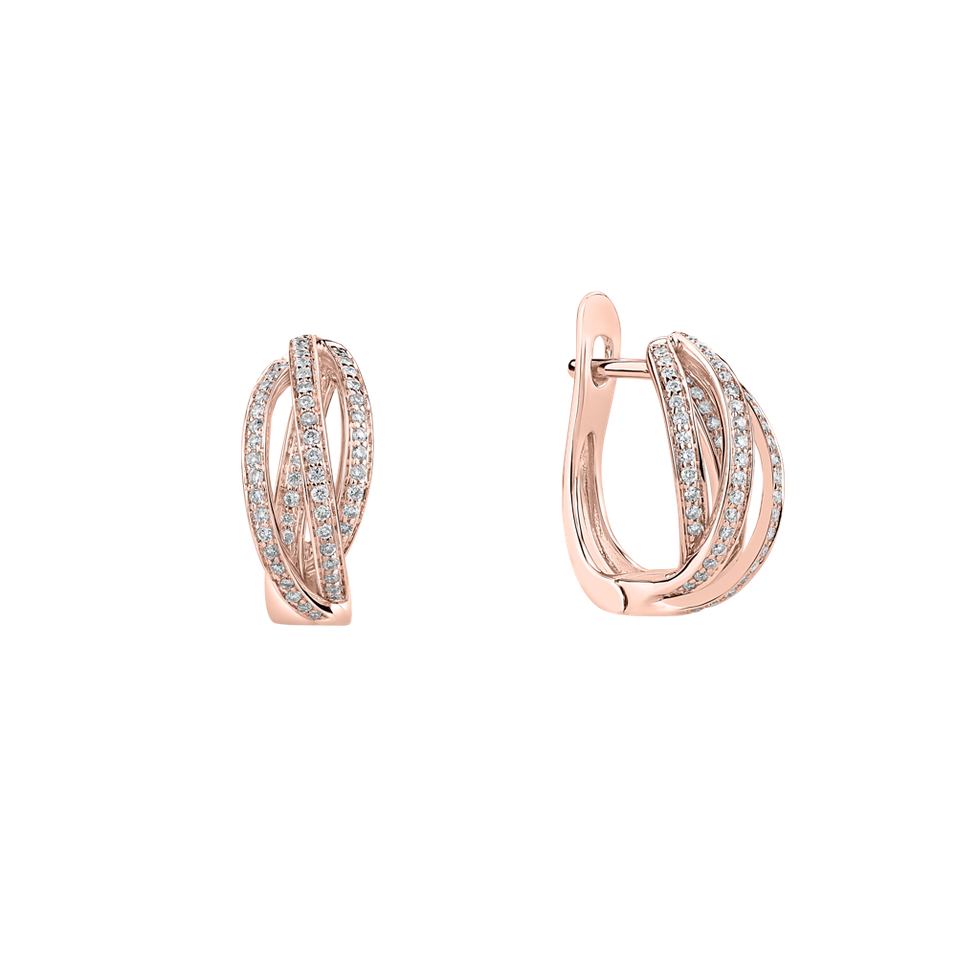 Náušnice s diamantmi Amazing Passion