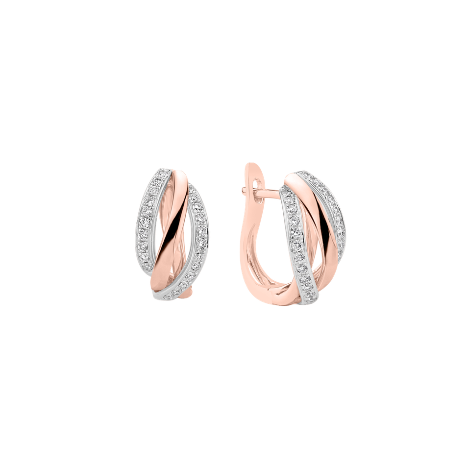 Náušnice s diamantmi Amazing Passion