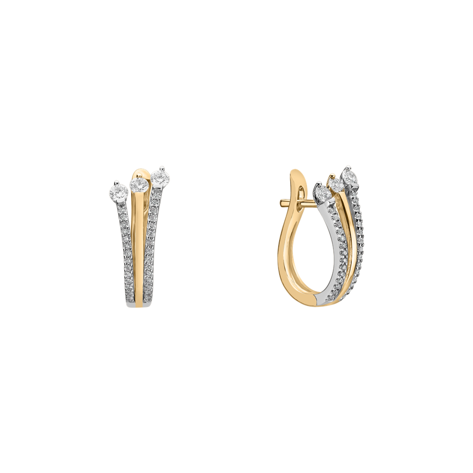 Náušnice s diamantmi Dream Secret