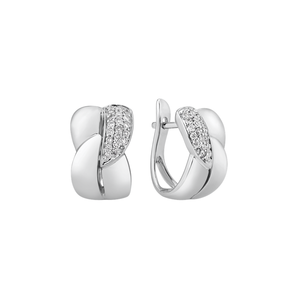 Náušnice s diamantmi Orion Treasure