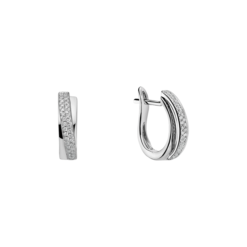 Náušnice s diamantmi Heaven Pleasure