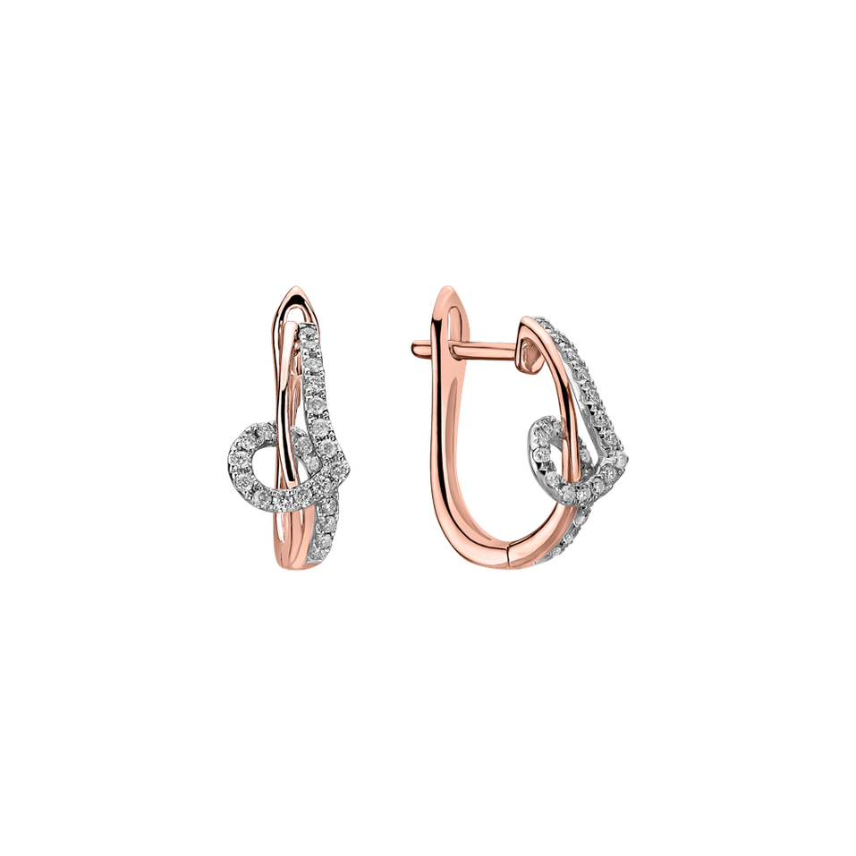 Náušnice s diamantmi Shine Melody