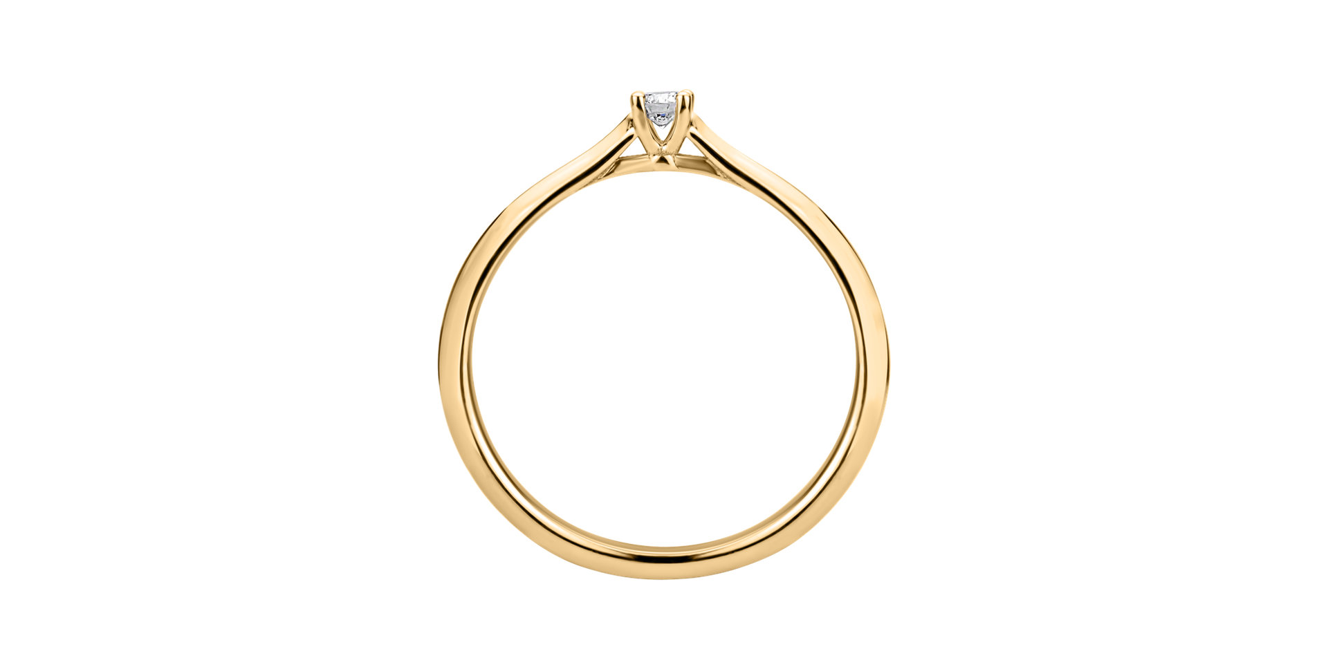 Prsteň s diamantom Forever Love