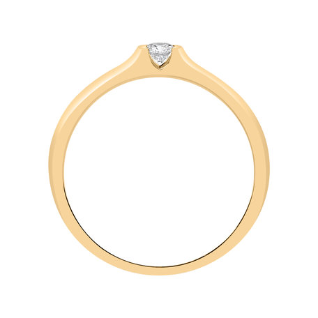 Prsteň s diamantom Brilliant Love