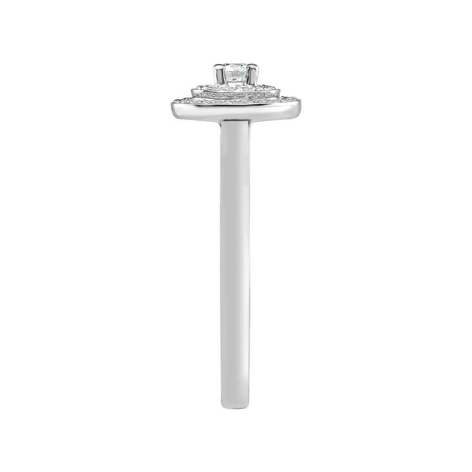 Prsteň s diamantmi Noble Mystery