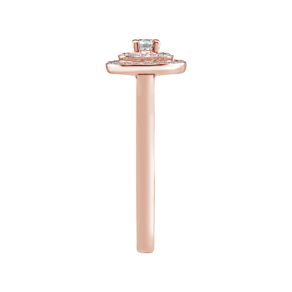 Prsteň s diamantmi Noble Mystery