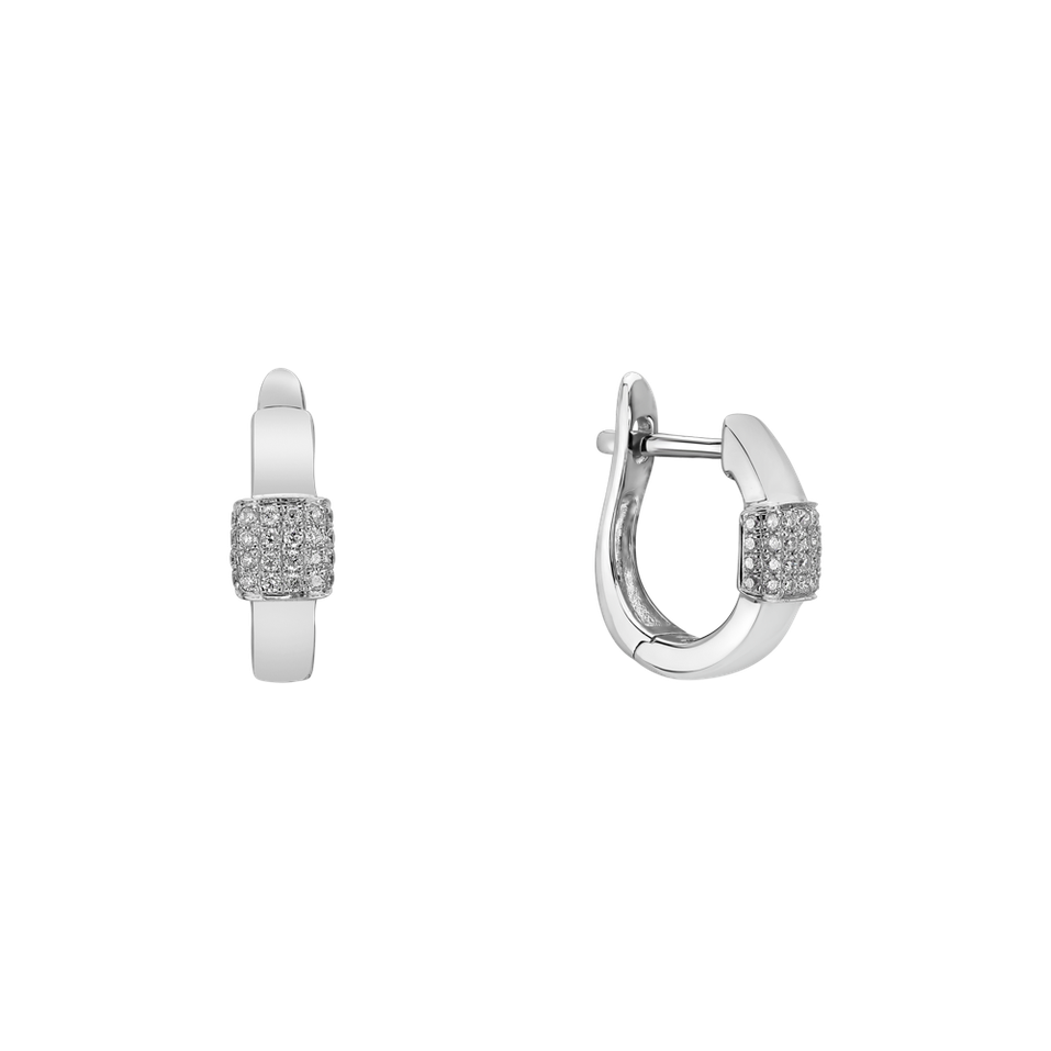 Náušnice s diamantmi Miracle Sparkle