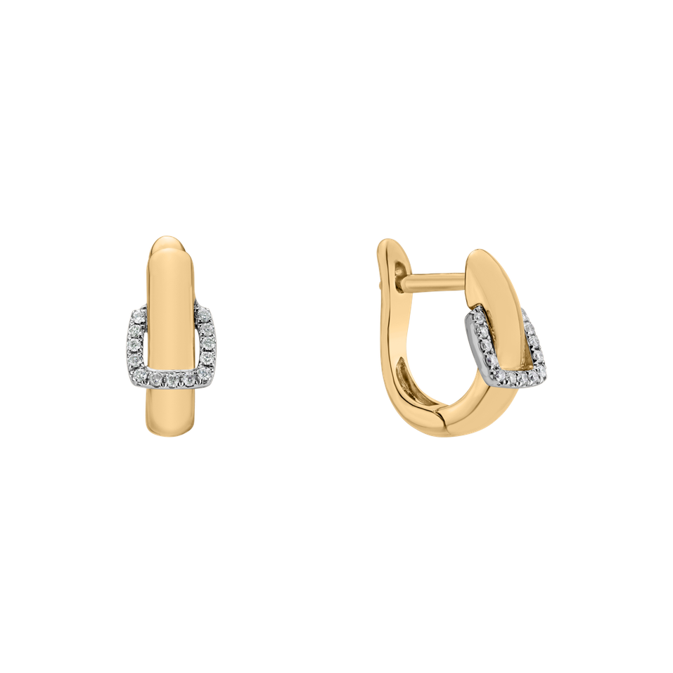 Náušnice s diamantmi Galaxy Symphony