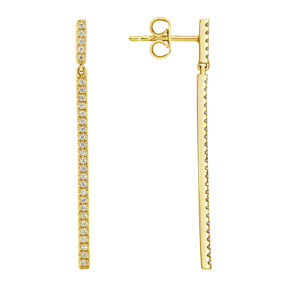 Náušnice s diamantmi Witching Mania