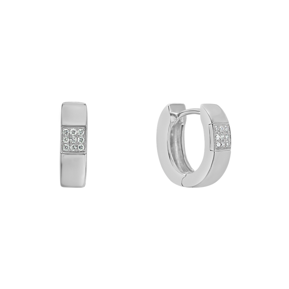 Náušnice s diamantmi Andromeda Fantasy