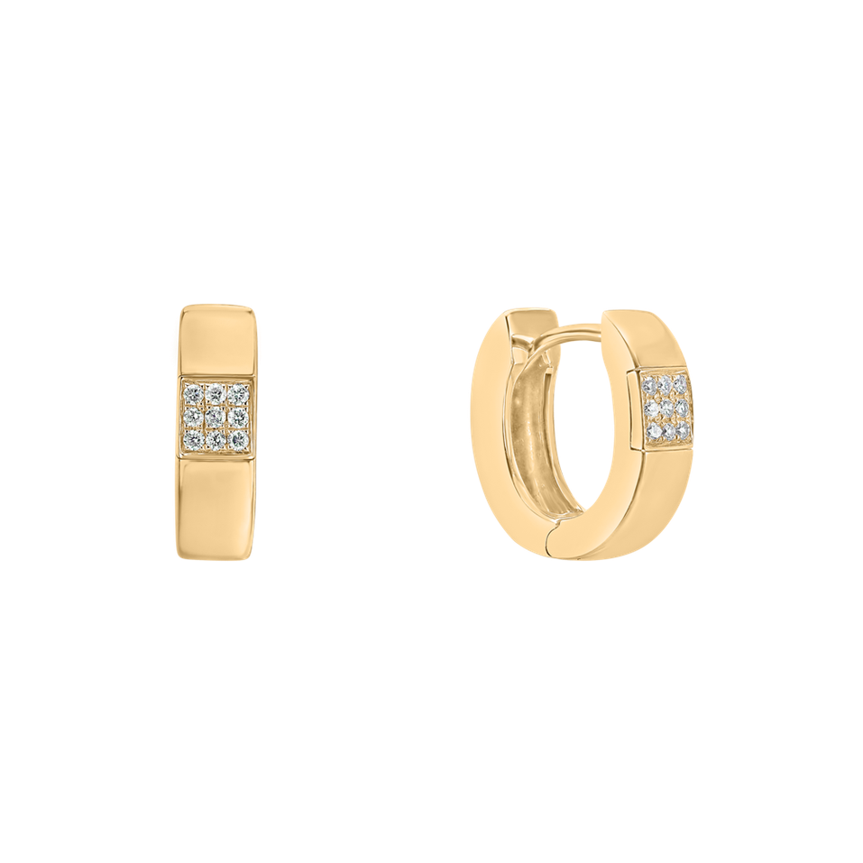 Náušnice s diamantmi Andromeda Fantasy