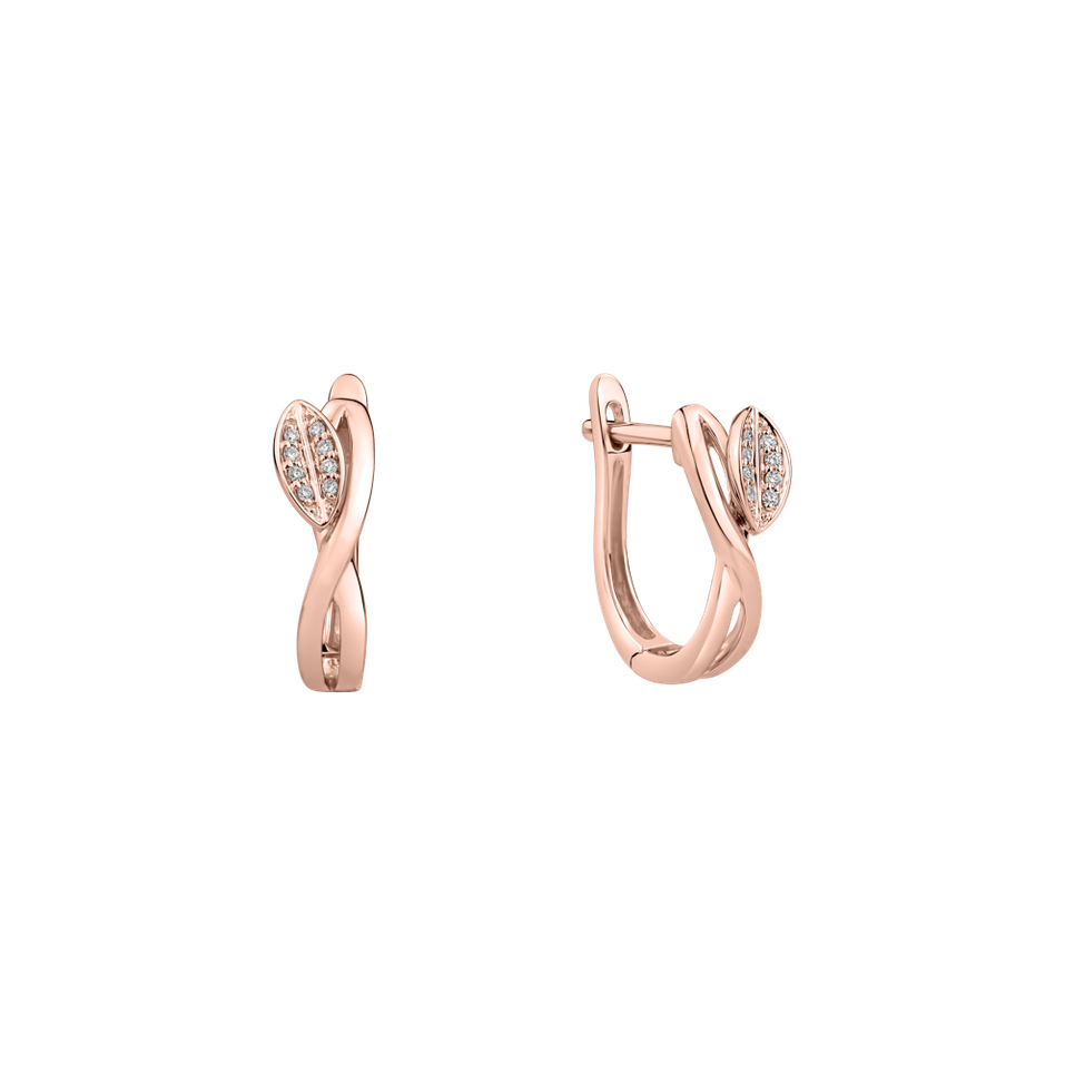 Náušnice s diamantmi Spring Celebration